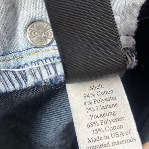 Betabrand Women's Medium-Dark Wash Skinny Blue Jeans Size 31 - Picture 6 of 6